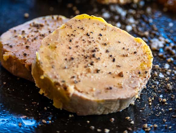 Tranches de foie gras